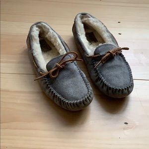 UGG Gray Moccasins